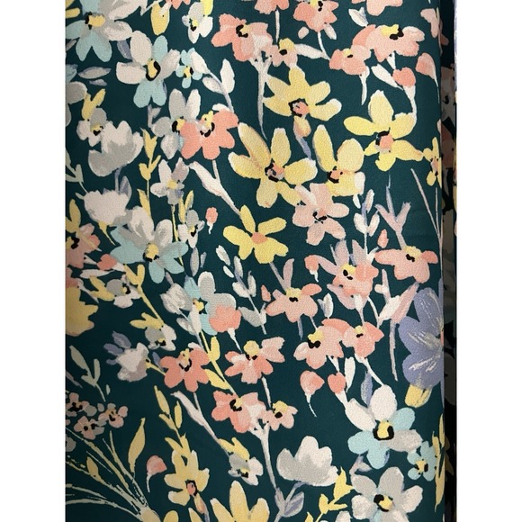 Investments Woman Tunic Plus Size 2X Blouse Shirt 3/4 Sleeve Caroline Green B35 - Picture 13 of 16